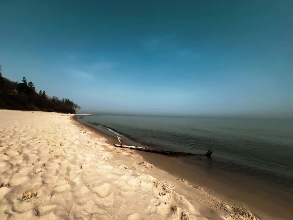 plaża nad morzem bałtyckim